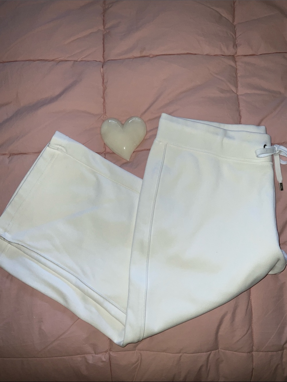 Ralph Lauren White Lauren Active Athletic Crop pants